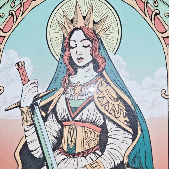 Sapna Shah Tarot Card The Empress Framed Wall Hanging Picture - Picture 2 of 5